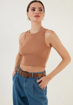 LELA Top - Biscuit -Stijl Verkoop d8536464e22140679aace03f6116b4e9