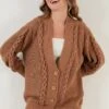LELA Vest - Camel -Stijl Verkoop d8e52a46c2fc4f25b10aa1d3bdb36458