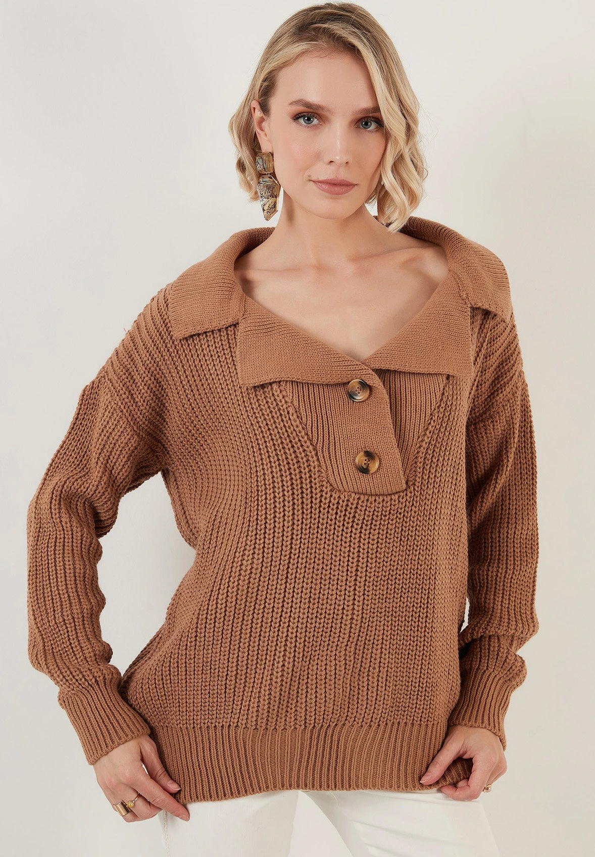 LELA Trui - Camel 7 LELA Trui - Camel - Afbeelding 5