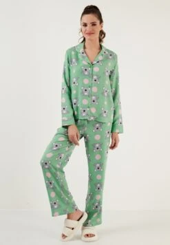 LELA Regular Fit - Pyjama - Green