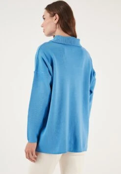 LELA Trui - Light Blue -Stijl Verkoop de8fca3153b34bed9eebc90f569a42a3