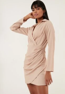 LELA Slim Fit - Etui-Jurk - Stone -Stijl Verkoop df094126a7c647daa49aaf1dddcc6f85