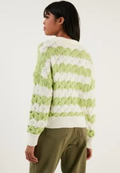 LELA Poloshirt - Ecru/Green 7 LELA Poloshirt - Ecru/Green -Stijl Verkoop df106674c1ba48f6b460e7b033f46b9e