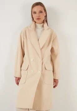 LELA Loose Fit - Mantel - Stone