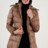 LELA Winterjas - Mink Color -Stijl Verkoop e1fb45d7a3d54c66b61db3184f581593