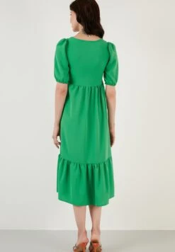 LELA Regular Fit - Jurk - Green -Stijl Verkoop e22fa303133f49988331ec3f4376f631