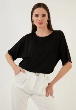 LELA Loose Fit - Blouse - Black -Stijl Verkoop e437e779565a48dfb8416c2e34f0e40c