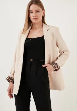 LELA Regular Fit - Blazer - Stone