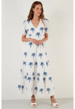 LELA Regular Fit - Maxi-Jurk - Ecru -Stijl Verkoop e5bde65fd8c24a1aabaac5a00928b8d1