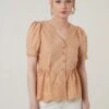 LELA Regular Fit - Blouse - Saffron