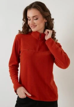 LELA Slim Fit - Fleece Trui - Orange 10 LELA Slim Fit - Fleece Trui - Orange -Stijl Verkoop e8fff65c2b6c4b2e8a8f66f0f911cdb0