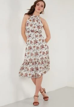 LELA Slim Fit - Jurk - Stone Colored