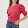 LELA Blouse - Fuchsia