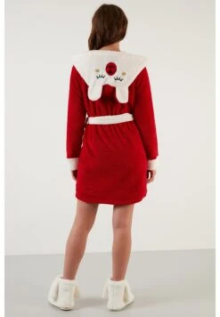 LELA Regular Fit - Badjas - Red -Stijl Verkoop ee179648fabc4a168d0370029f2bbd6f