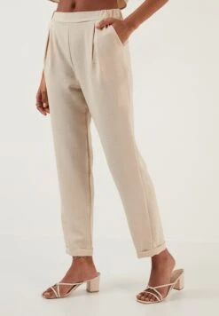 LELA Slim Fit - Broek - Stone -Stijl Verkoop ef05998f614d4ccea081ae2df5bf9eb5