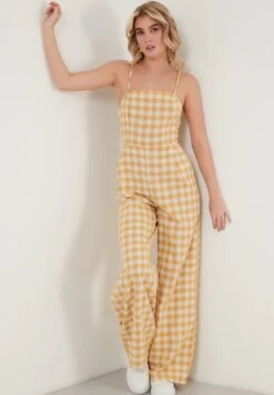 LELA Slim Fit - Jumpsuit - Mustard Color