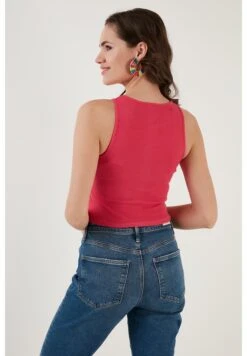 LELA Top - Fuchsia -Stijl Verkoop f0fc5572bd21442f88675cf4c74af9f8