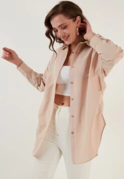 LELA Overhemdblouse - Stone -Stijl Verkoop f1042c8452f54431a6a28c44a0bee221