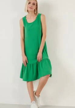 LELA Regular Fit- Jurk - Benetton Color -Stijl Verkoop f3acad6082664e0486d6004f40d84844