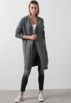 LELA Vest - Dark Grey -Stijl Verkoop f417b363fe974df4a6b6a9fa4b45123e