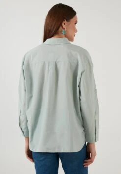 LELA Loose Fit - Overhemdblouse - Grass Green -Stijl Verkoop f5a799a5cade41e689c9f8416c614f26