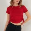 LELA Slim Fit - Blouse - Red 2 LELA Slim Fit - Blouse - Red -Stijl Verkoop f66f41136c4d4009947f8bd986bd3403