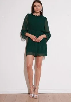 LELA Regular Fit - Jurk - Emerald Green 9 LELA Regular Fit - Jurk - Emerald Green -Stijl Verkoop f8c072a3a6e346b8b728f63af0bb1b90