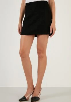 LELA A-Lijn Rok - Black