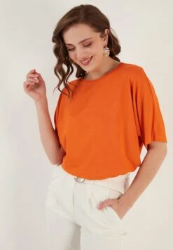 LELA Loose Fit - Blouse - Orange -Stijl Verkoop f9fd5bae2d9e4763a6a17f0571c95d76