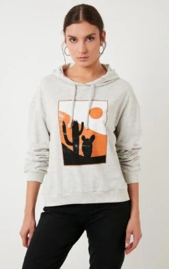 LELA Hoodie - Snow Melange