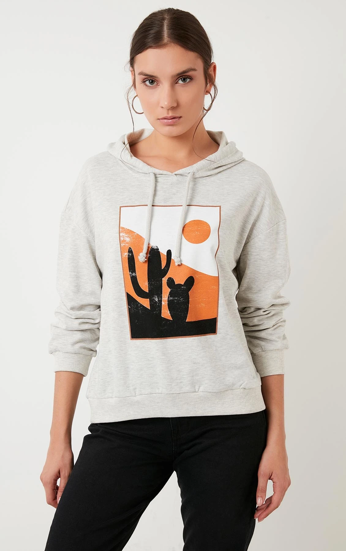 LELA Hoodie - Snow Melange 3 LELA Hoodie - Snow Melange