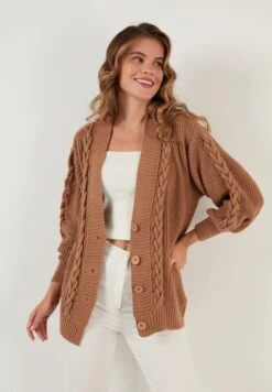LELA Vest - Camel -Stijl Verkoop fe3ae7887c454477825271d4aef814e5