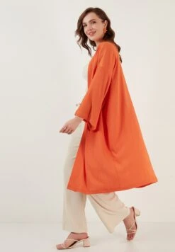 LELA Mantel - Orange -Stijl Verkoop fe8f7da243e34886bee9143ae300362e